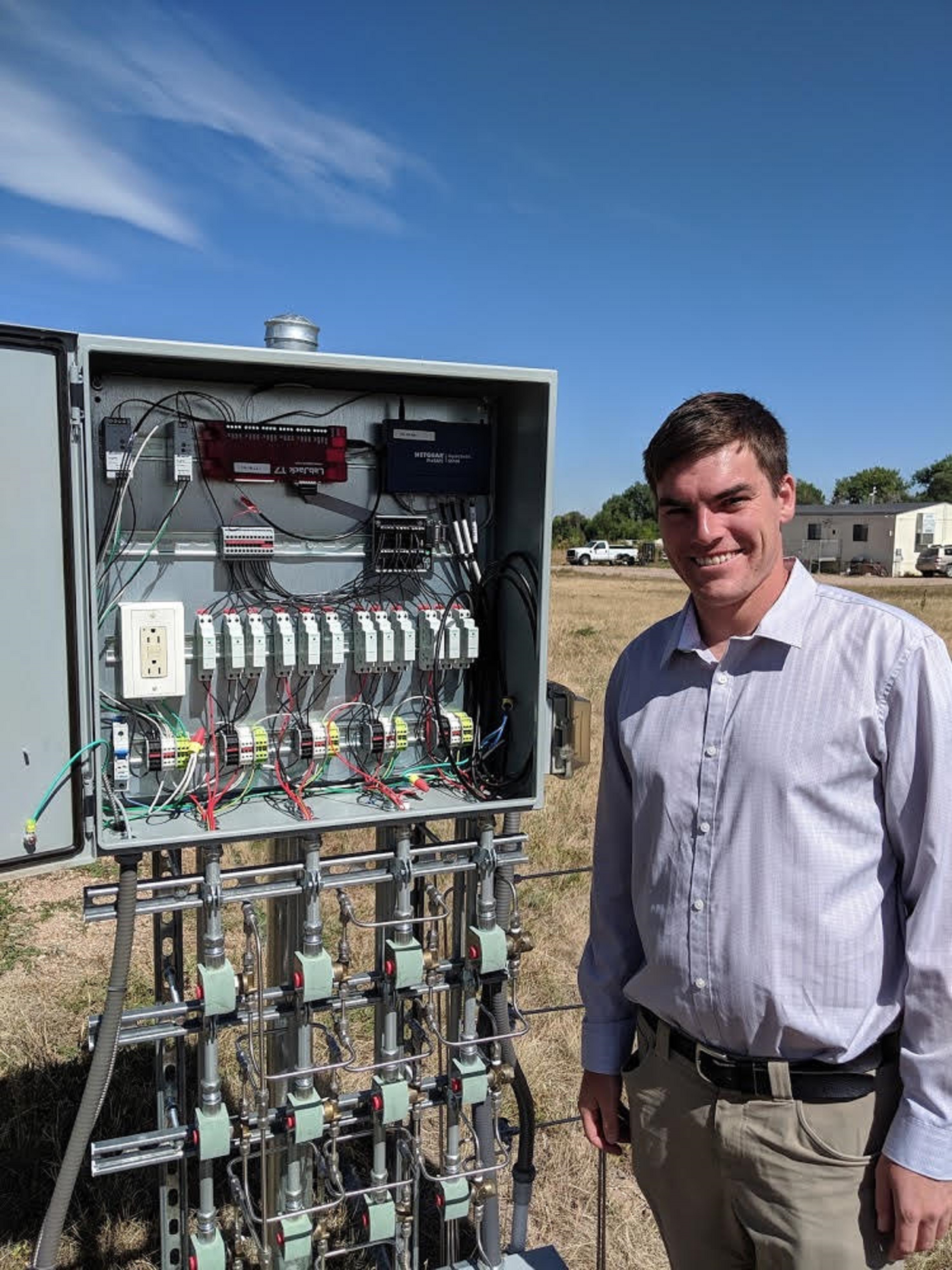 Chris doing Engineering things.